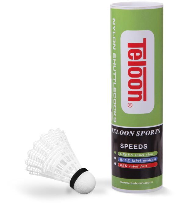 Μπαλάκια Badminton Προπόνησης Νάιλον, χαμηλής ταχύτητας (6 τμχ.) 42073