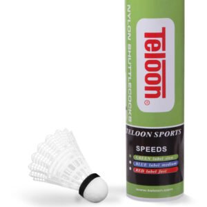 Μπαλάκια Badminton Προπόνησης Νάιλον, χαμηλής ταχύτητας (6 τμχ.) 42073