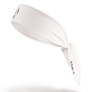 Περιμετώπιο Bandana AMILA Tie Band Λευκό 45708