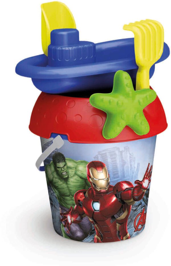 Σετ Κουβαδάκι Παραλίας Avengers με Πλοίο 12532