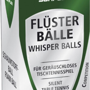 Μπαλάκια Ping Pong Sunflex Whisperballs 3 Τεμάχια Λευκό 97263