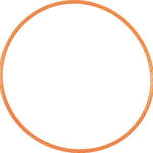 Χούλα-Χουπ Δίχρωμο 70cm - Φ18mm - 260gr 48024