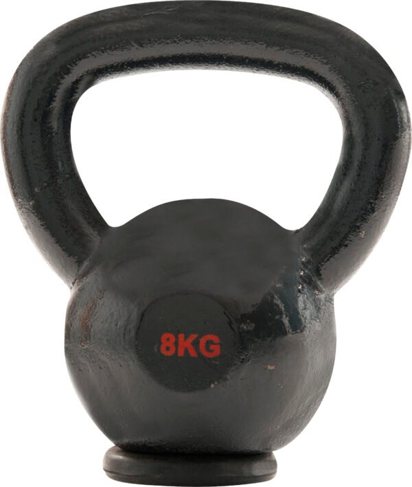 AMILA Kettlebell Cast Iron Rubber Base 8Kg 44501