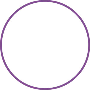 Χούλα-Χουπ HQ 60cm - Φ19mm - 230gr, Μωβ 98804