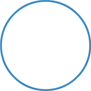 Χούλα Χουπ HQ 80cm - Φ19mm - 330gr, Μπλε 98818