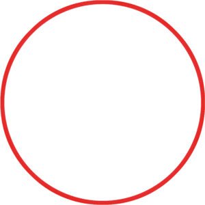 Χούλα-Χουπ 60cm - Φ18mm - 155gr, Κόκκινο 48168