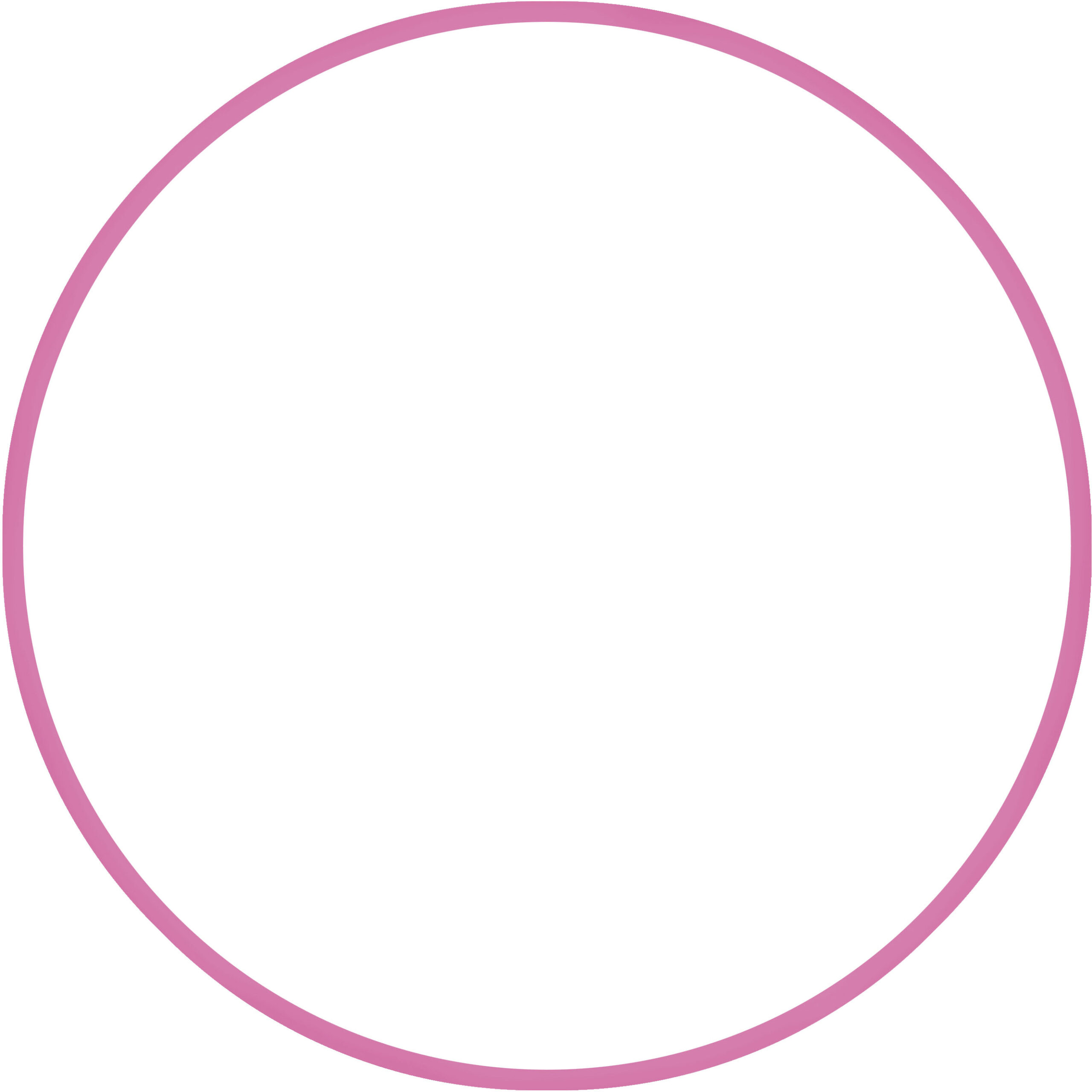 Χούλα-Χουπ HQ 70cm - Φ19mm - 280gr, Ροζ 98808