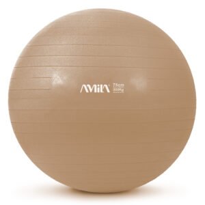GymBall 75cm Χρυσή Bulk 48415