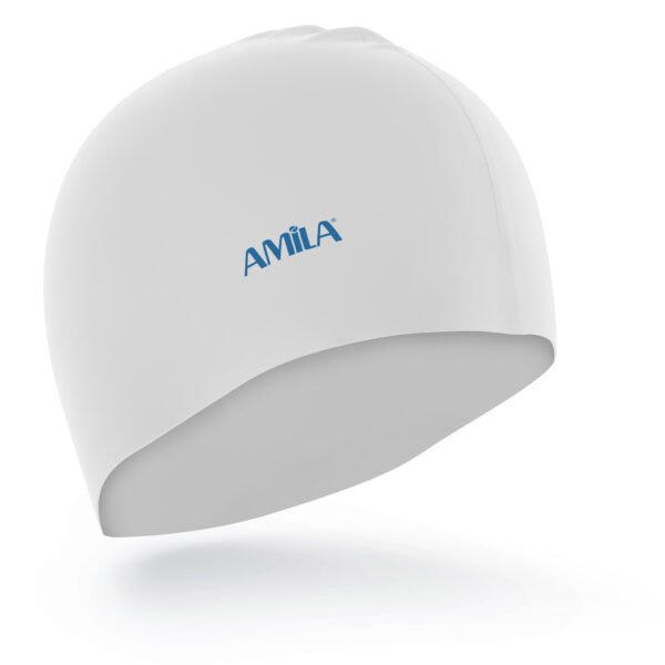 Σκουφάκι Κολύμβησης AMILA Basic Λευκό 47000
