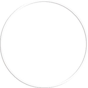 Χούλα-Χουπ HQ 70cm - Φ19mm - 280gr, Λευκό 98814