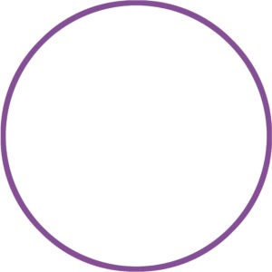 Χούλα-Χουπ HQ 70cm - Φ19mm - 280gr, Μωβ 98813