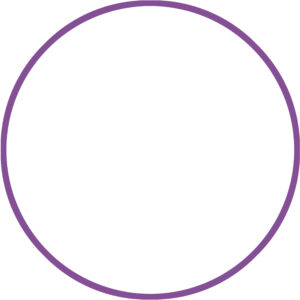 Χούλα Χουπ HQ 80cm - Φ19mm - 330gr, Μωβ 98819