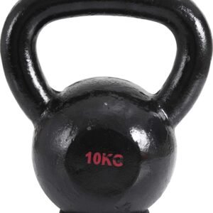 AMILA Kettlebell Cast Iron Rubber Base 10Kg 44522