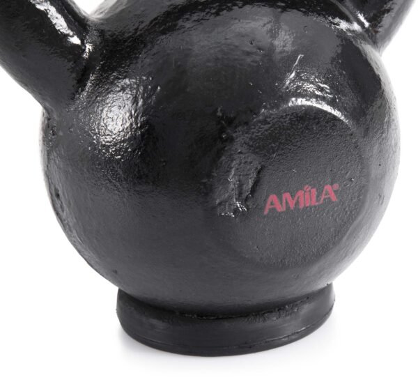 AMILA Kettlebell Cast Iron Rubber Base 10Kg 44522 - Image 3