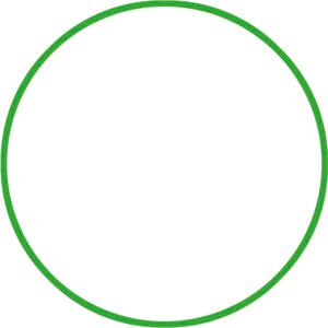 Χούλα-Χουπ 60cm - Φ18mm - 155gr, Πράσινο 48170