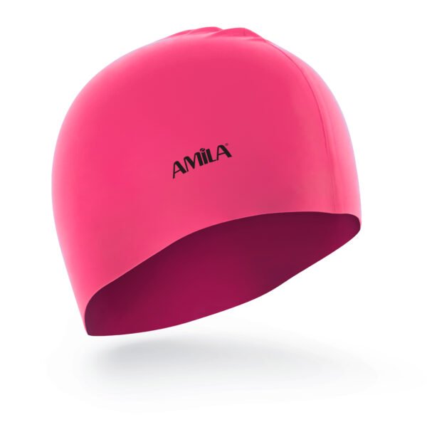 Σκουφάκι Κολύμβησης AMILA Basic Ροζ 47016