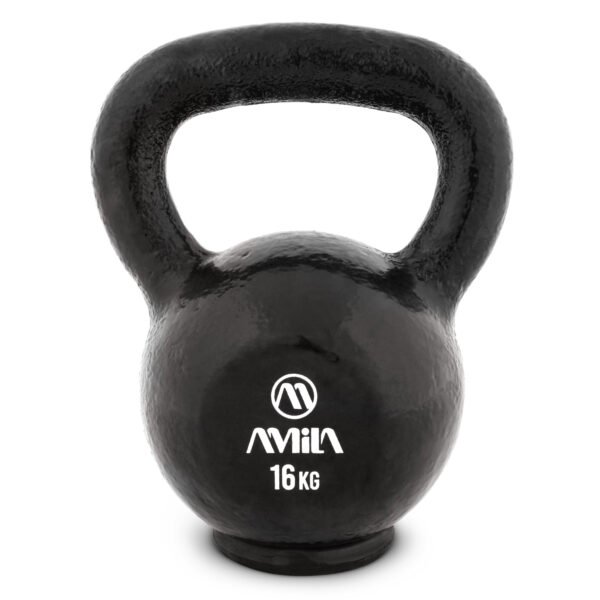 AMILA Kettlebell Cast Iron Rubber Base 16Kg 44503