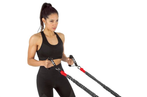 Λάστιχο Αντίστασης AMILA GymTube με Clip & Μανίκι Medium 88167 - Image 4