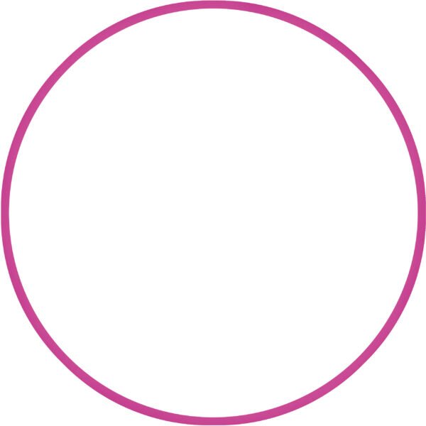 Χούλα Χουπ HQ 80cm - Φ19mm - 330gr, Φούξια 98815