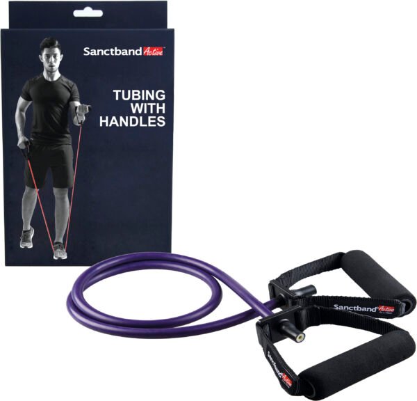 Λάστιχο Αντίστασης Sanctband Active Gymtube Πολύ Σκληρό + 88269 - Image 3