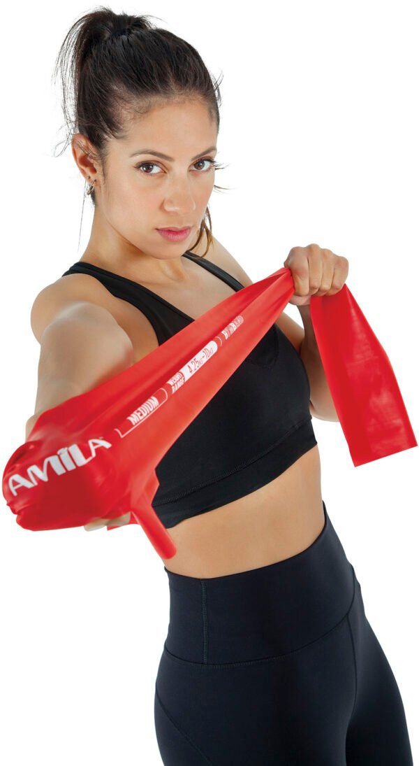 Λάστιχο Αντίστασης AMILA GymBand 2.5m Ultra Light 48185 - Image 5
