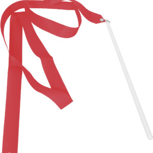 Κορδέλα Ρυθμικής Γυμναστικής Παιδική, Κόκκινη 48220