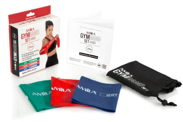 Σετ Λάστιχα AMILA GymBand 2.5m 48120