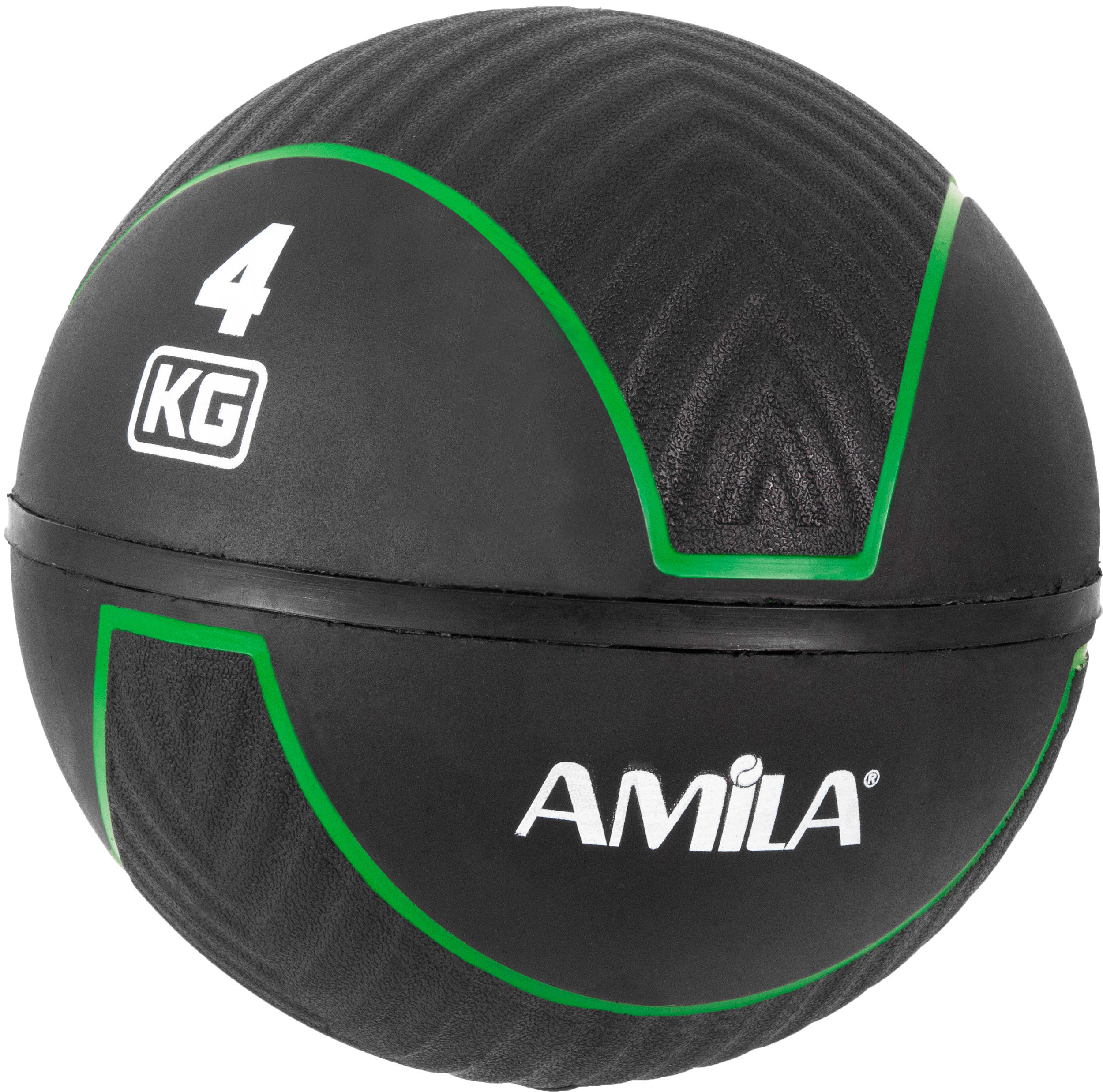 Μπάλα AMILA Medicine Ball HQ Rubber 4Kg 90708 - Image 3