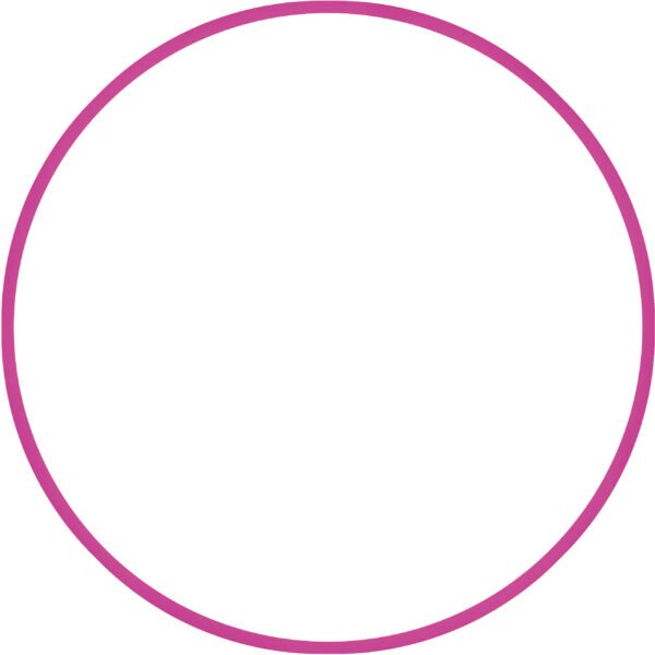 Χούλα-Χουπ HQ 60cm - Φ19mm - 230gr, Φούξια 98801