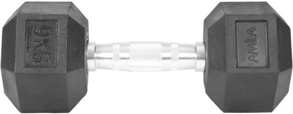Αλτήρας Εξάγωνος Rubber Cover Class A - 9,0Kg 84767 - Image 3