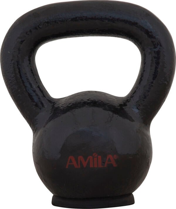 AMILA Kettlebell Cast Iron Rubber Base 6Kg 44521 - Image 4