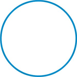 Χούλα-Χουπ HQ 60cm - Φ19mm - 230gr, Μπλε 98805