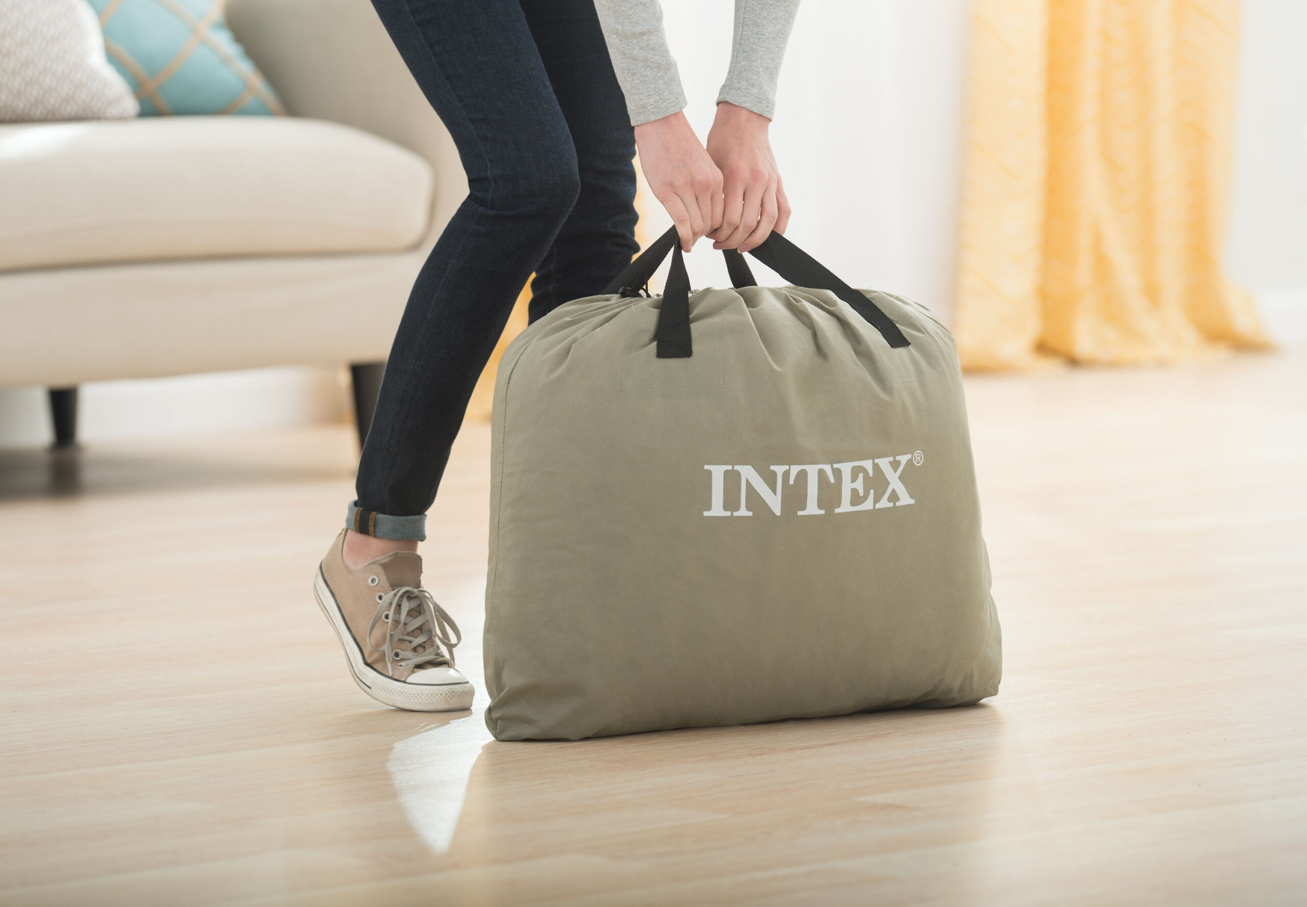 Φουσκωτό Στρώμα Ύπνου Intex Comfort-Plush Mid Queen 64414 - Image 3
