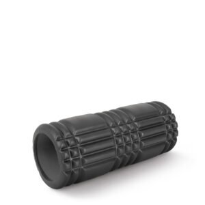 AMILA Foam Roller Plexus Φ14x33cm Μαύρο 96806