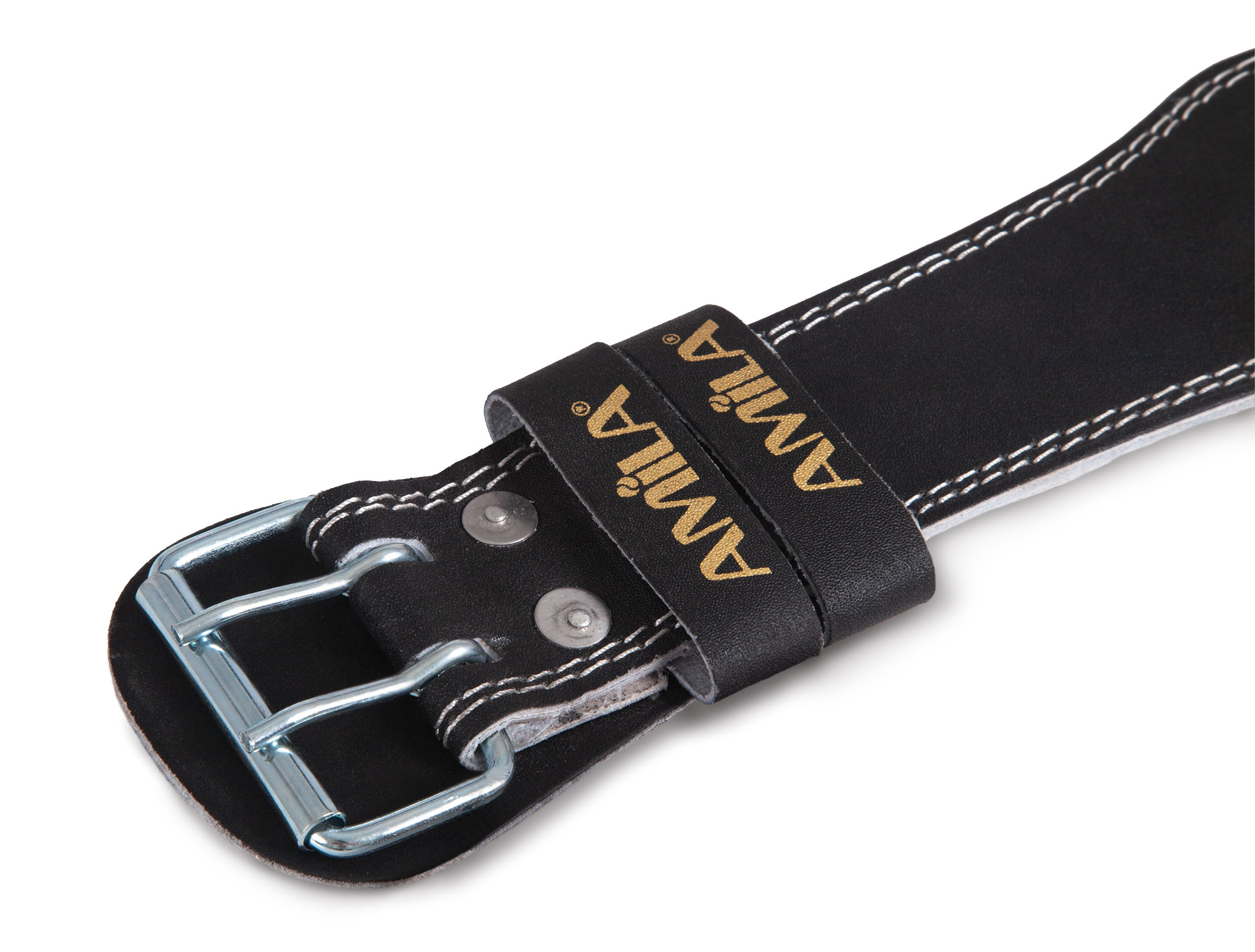 Ζώνη Άρσης Βαρών Δερμάτινη Μαύρη C Quality S 83336 - Image 4