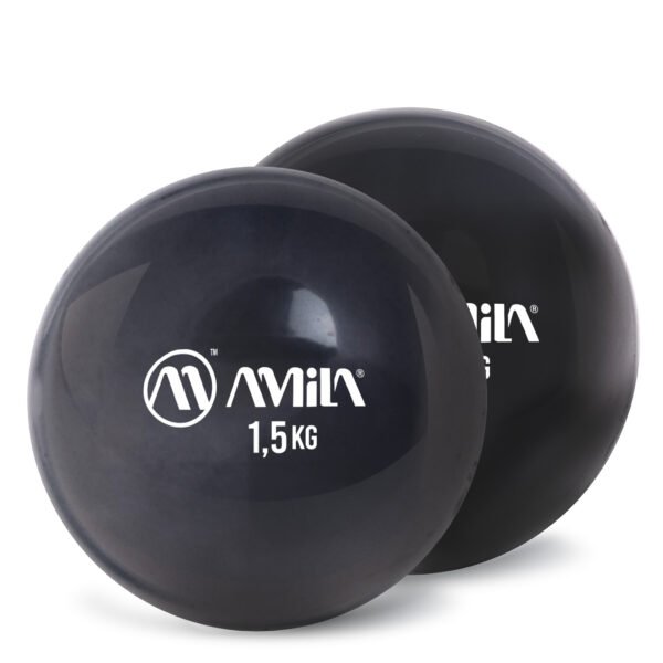 AMILA Palm Ball Two-Pack 1,5Kg Μαύρο 96723