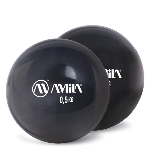 AMILA Palm Ball Two-Pack 0,5Kg Μαύρο 96721
