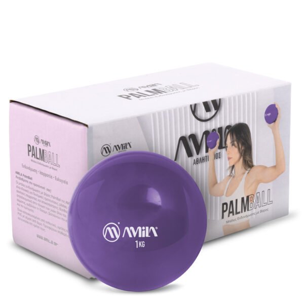 AMILA Palm Ball Two-Pack 1,0Kg Μωβ 96712 - Image 3