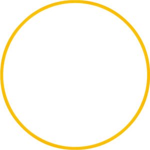 Χούλα Χουπ HQ 80cm - Φ19mm - 330gr, Κίτρινο 98820
