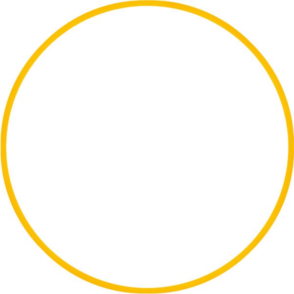 Χούλα Χουπ HQ 80cm - Φ19mm - 330gr, Κίτρινο 98820