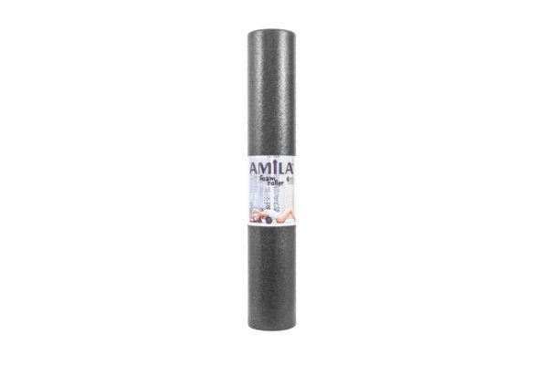 AMILA Foam Roller EPP PRO Φ15x90cm Μαύρο 96825 - Image 3