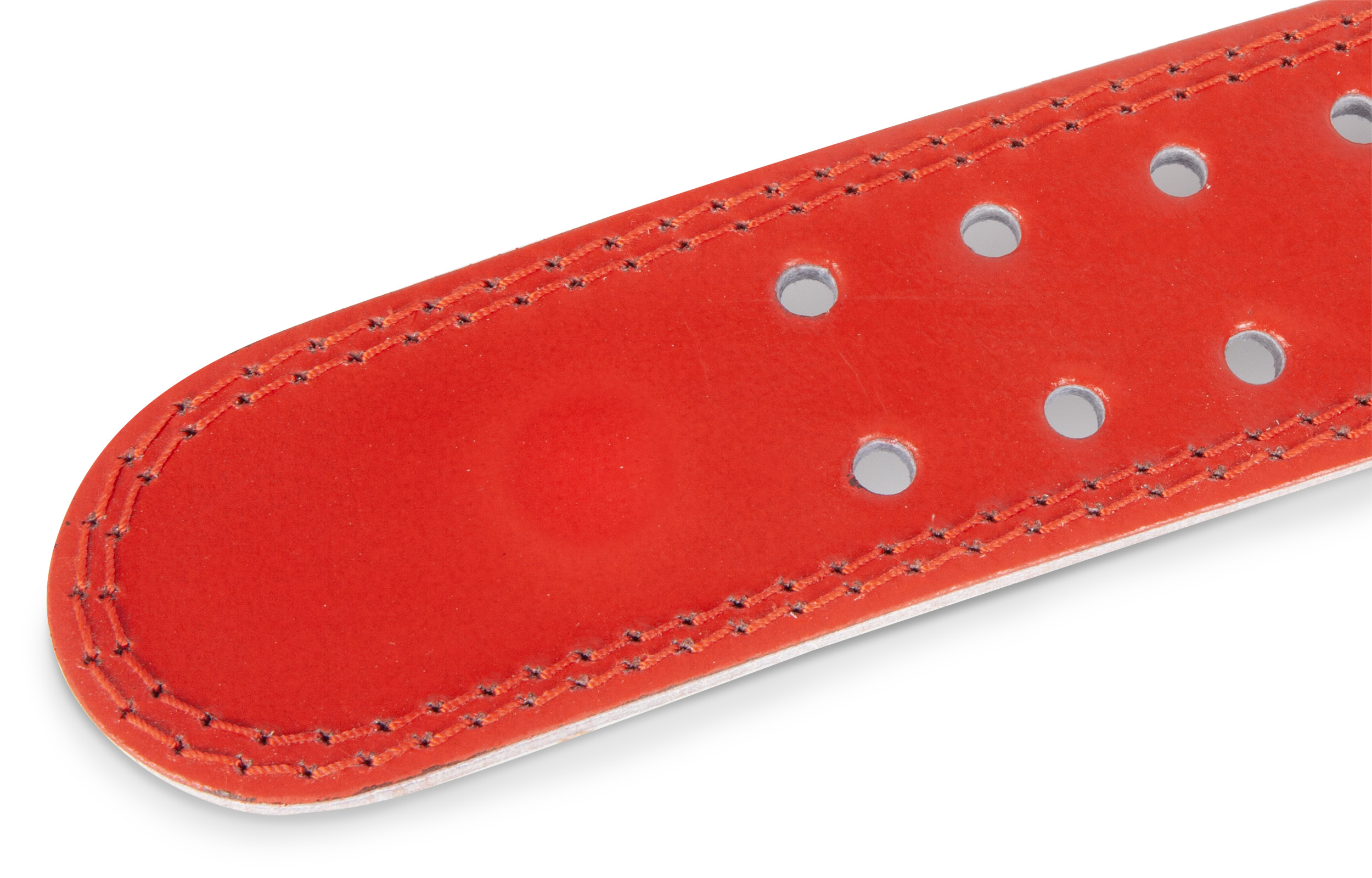 Ζώνη Άρσης Βαρών AMILA Δερμάτινη Κόκκινη Γ΄ Quality XL 44308 - Image 4