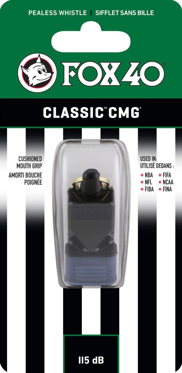 Σφυρίχτρα FOX40 Classic CMG Μαύρη 96000008 - Image 3