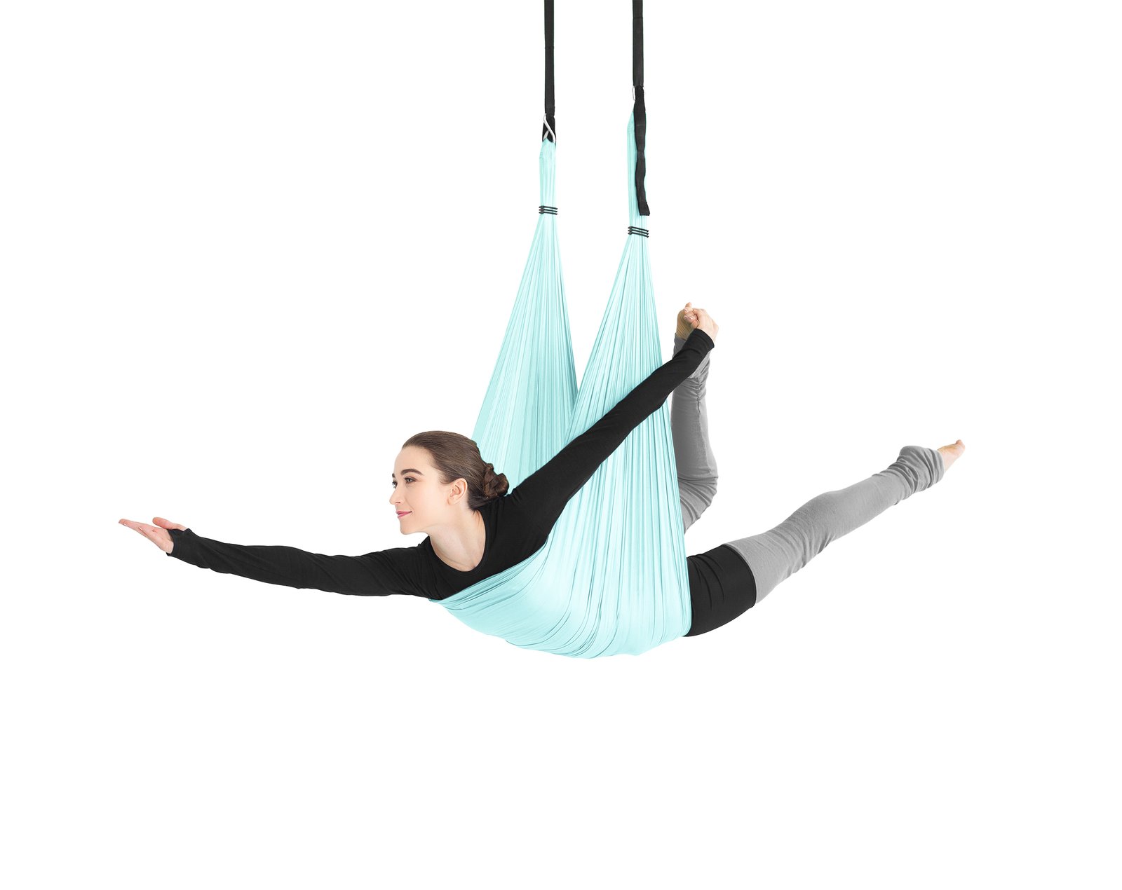 Ύφασμα Aerial Yoga Hammock Iris Nylon 40D 5 m – Baby Blue 96927