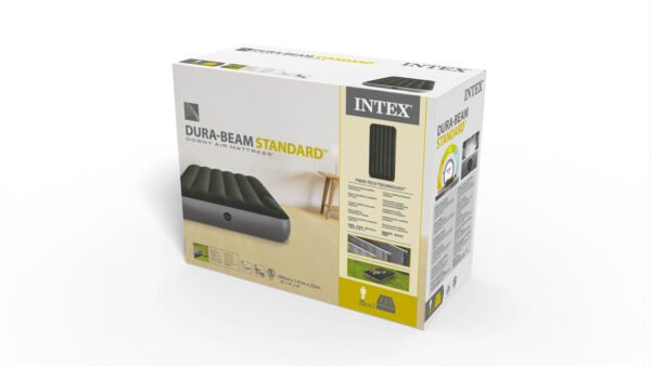 Φουσκωτό Στρώμα Ύπνου Intex Downy Twin 64761 - Image 6
