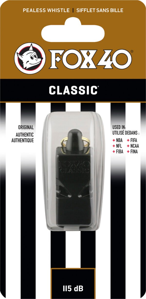 Σφυρίχτρα FOX40 Classic Μαύρη 99000008 - Image 3