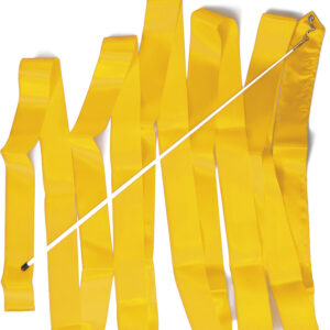 Κορδέλα Ρυθμικής Γυμναστικής 6m, Κίτρινη 47986