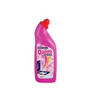 Ροζ υγρό καθαριστικό τουαλέτας παπί 750ml Questo Aroma [40605040] - (Περιλαμβάνει 18 τεμ)