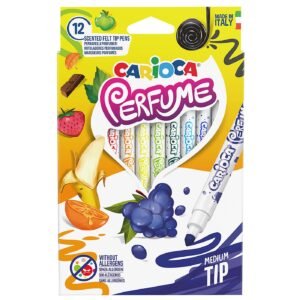 Μαρκαδόροι Carioca Perfume σετ=12 Χρώματα Carioca 42672 - (1ΣΕΤ) - (60-823)