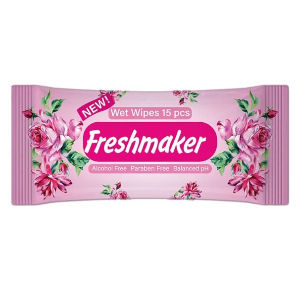 Υγρά Μαντηλάκια Freshmaker Flower πακ=15τεμ 4teen4ty 25137 - Τυχαίο-Χρώμα-Σχέδιο-Επιλογή - (1ΠΑΚ) - (5-117) - Image 3